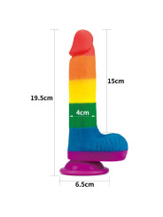 Dildo Prider 7.5 Silicona Líquida