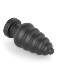 Plug Anal con Vibración King Sized 7 Negro