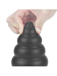 Plug Anal con Vibración King Sized 7 Negro