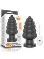 Plug Anal con Vibración King Sized 7 Negro