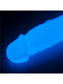 Dildo 8.5 Lumino Luz Azul