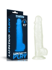 Dildo 8.5 Lumino Luz Azul