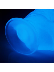 Dildo Lumino 10 Luz Azul