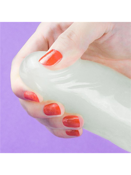 Dildo Lumino 10 Luz Azul