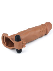 Funda para el Pene con vibración Add 2 Pleasure X-Tender Marrón