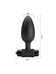 Plug Anal con Vibración Vibra Butt Plug II USB