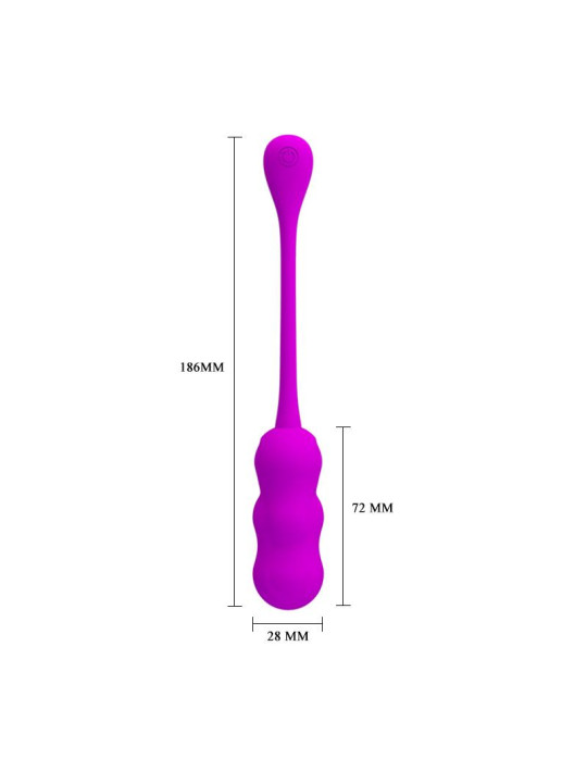 Leshy Huevo Vibrador con Control Remoto USB