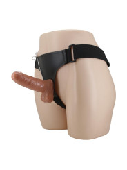 Arnés con Dildo Retractil con Vibración