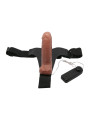 Arnés con Dildo Retractil con Vibración