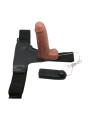 Arnés con Dildo Retractil con Vibración
