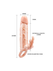 Brave Man Funda para el Pene con Vibración