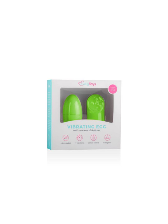 Huevo Vibrador Control Remoto - Verde