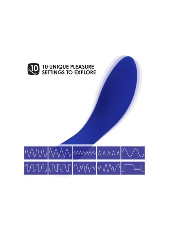 MONA WAVE Vibrador Punto G Azul MediaNoche