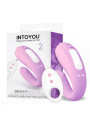 Brightmauve Vibrador para Parejas Doble Motor Control Remoto USB Silicona