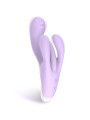 Brightlilac Vibrador Triple Motor Ergonomico USB Silicona