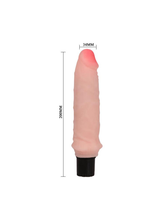 Vibrador Realista Natural 20 cm