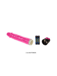 Baile Vibrador Realista Rosa