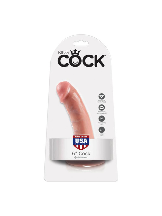 King Cock Pene de 6 - Color Natural