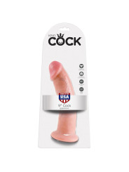 King Cock Pene de 22,56 cm - Color Natural