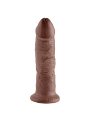 King Cock Pene de 9 - Color Marrón