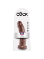 King Cock Pene de 9 - Color Marrón