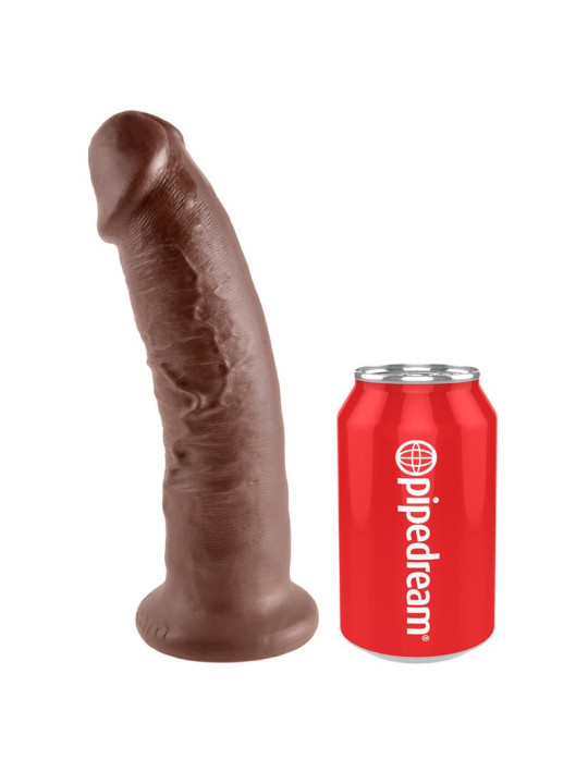 King Cock Pene de 9 - Color Marrón
