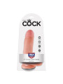 King Cock Pene con Testículos de 7 - Color Natural