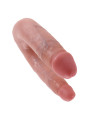 King Cock Pene Doble Penetración Pequeño 5 - Color Natural