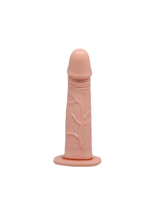 Baile Arnés con Dildo Vibrador Natural 15 cm