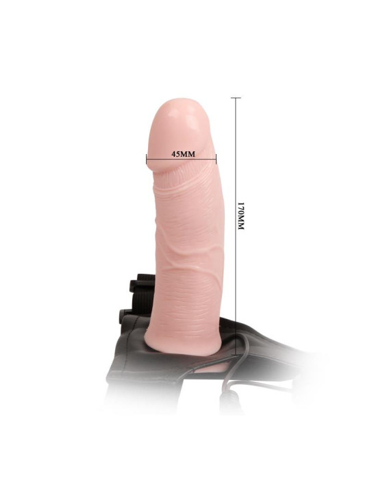 Arnés con Dildo Hueco Mens Pants Vibrador