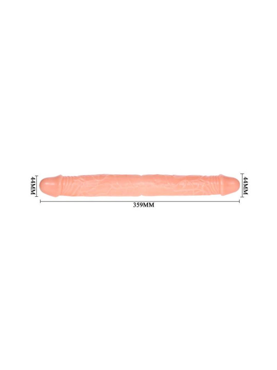 Baile Dildo Doble Color Natural