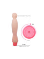 Dildo VIbrador Color Natural 22 cm