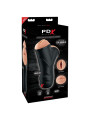 PDX Elite Masturbador de Doble Penetración Vibrador