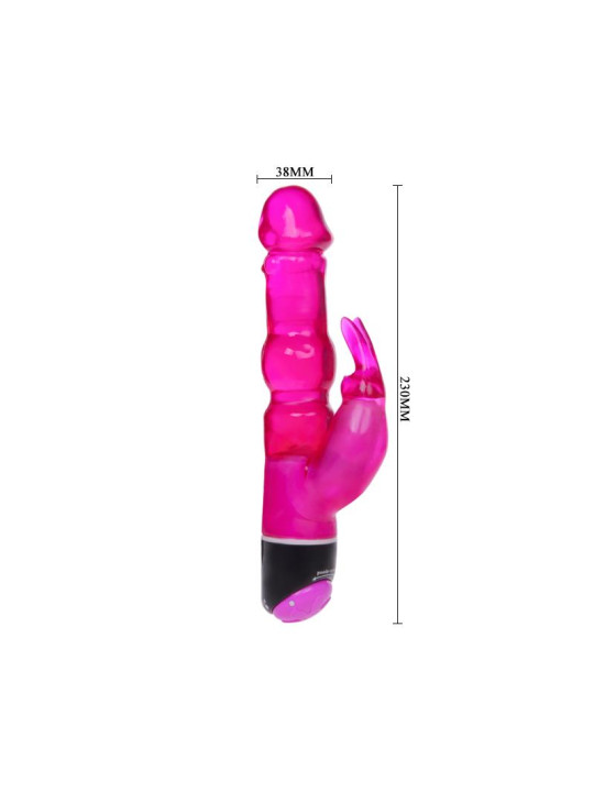 Baile Vibrador Naughty Bunny Color Rosa