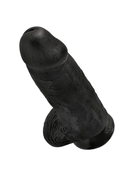 Dildo con Testículos 9 Chubby Negro