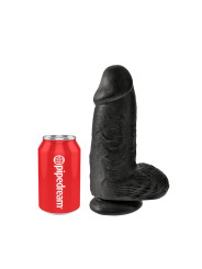 Dildo con Testículos 9 Chubby Negro