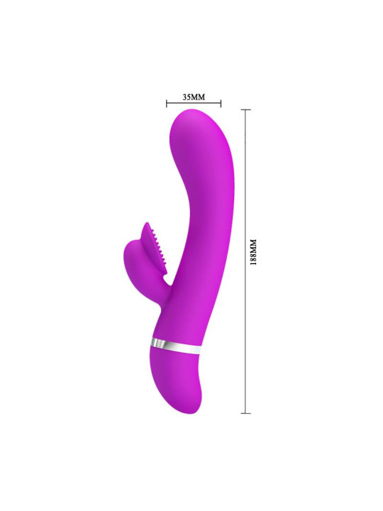 Pretty Love Vibrador Bert Color Púrpura