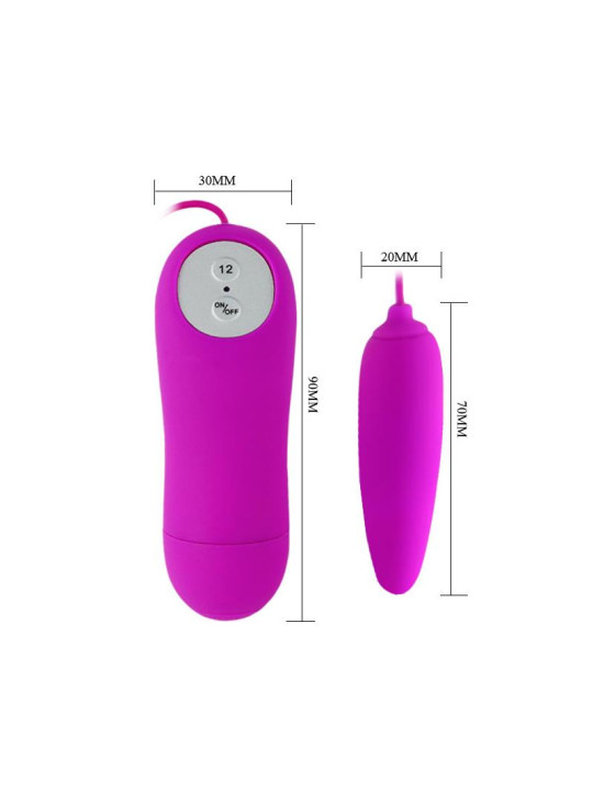 Pretty Love Huevo Vibrador Harriet Color Púrp CL70