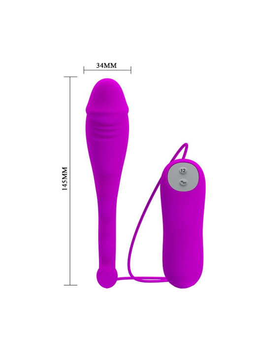 Pretty Love Vibrador Jumping Snake Color Púrpura