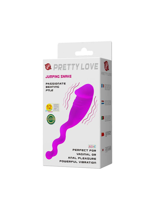 Pretty Love Vibrador Jumping Snake Color Púrpura
