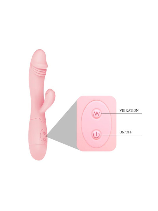 Vibrador Snappy Recargable Color Natural