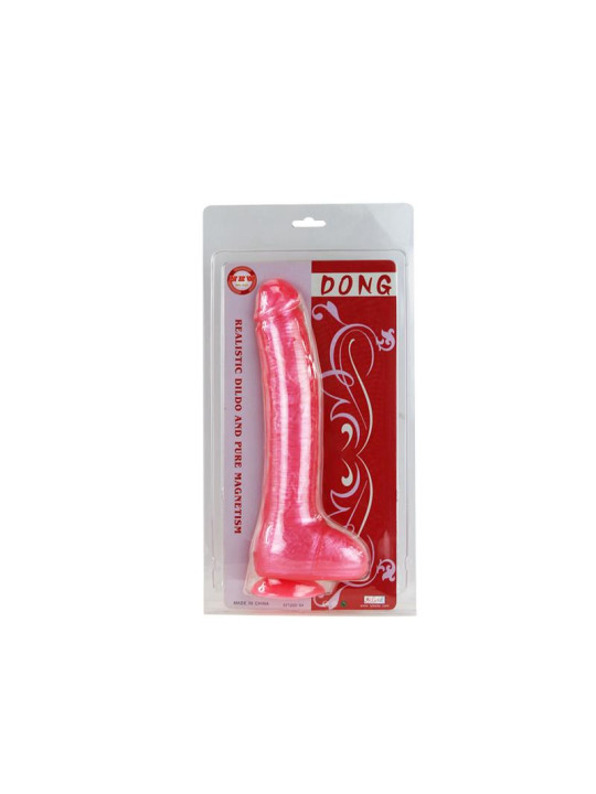 Baile Dildo con Ventosa color Rosa