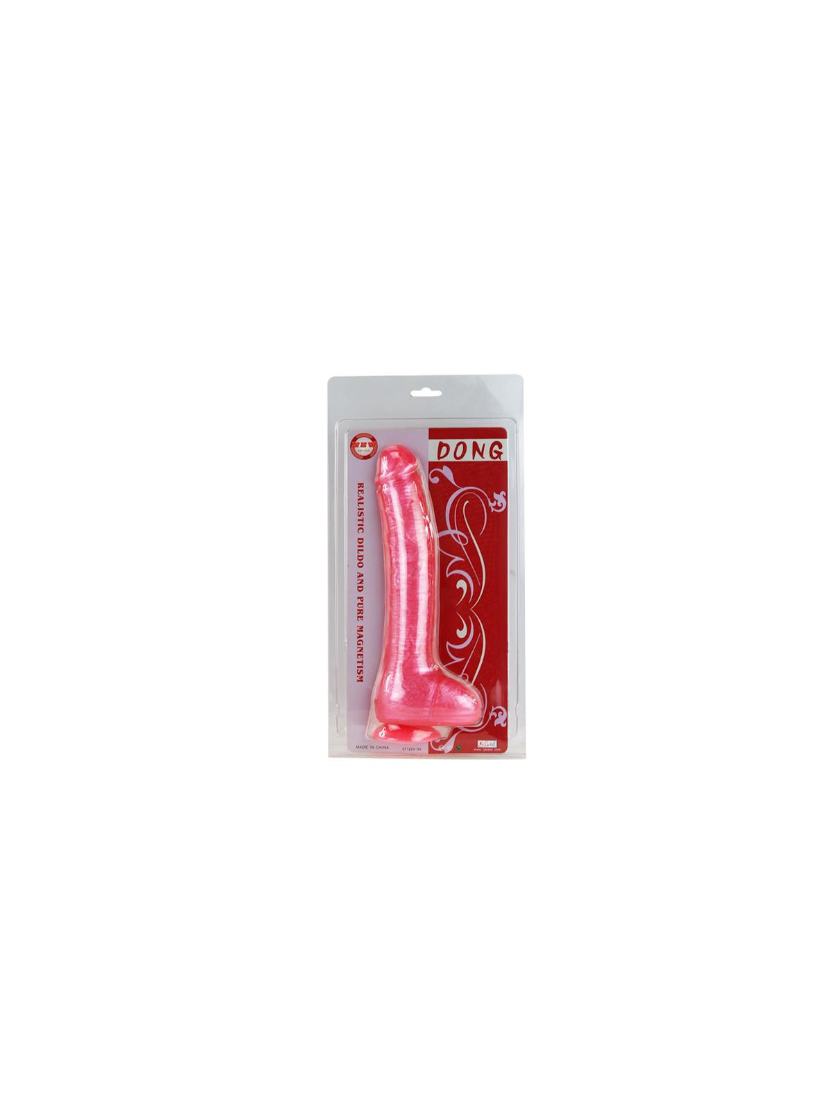 Baile Dildo con Ventosa color Rosa