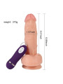 Vibrador Realista Control Remoto Kassadin 17.5 cm