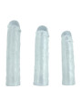 Pack 3 Fundas para el Pene Alex Transparentes