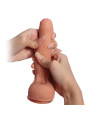 Dildo Silicona Doble Densidad Azazel 18 cm