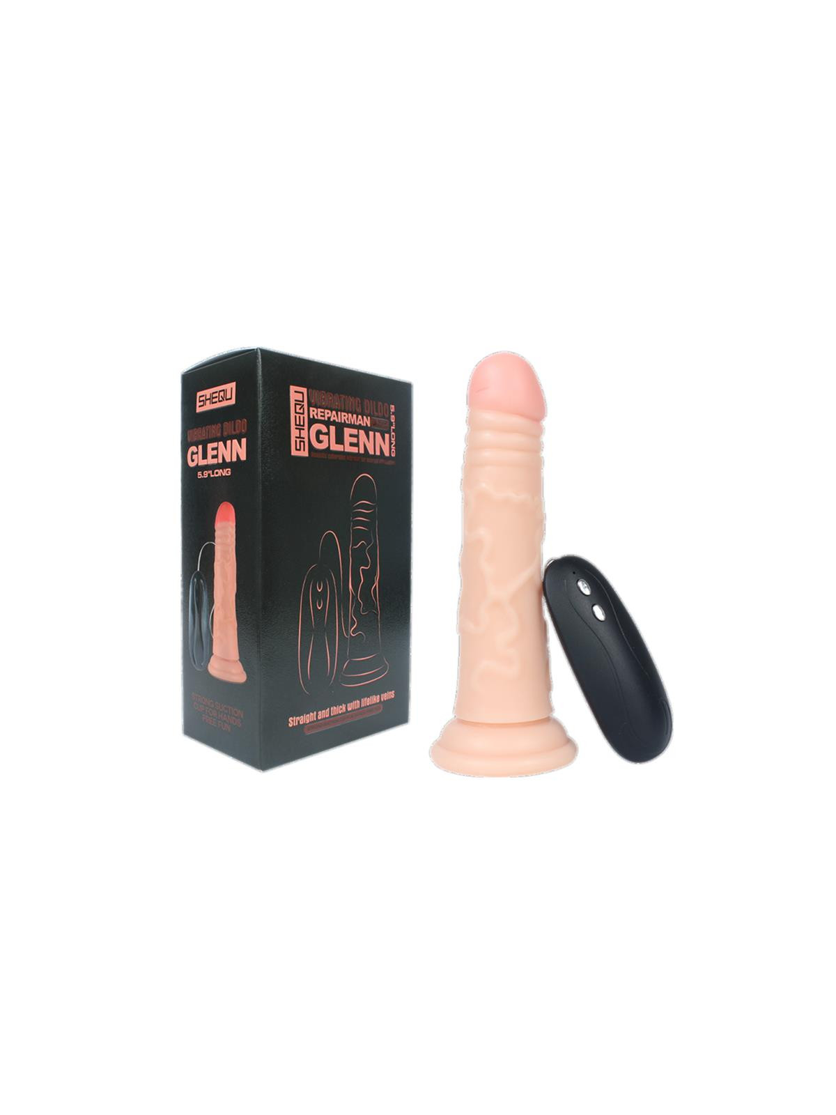 Vibrador Realista Glenn 16.6 cm