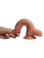 Dildo Silicona Doble Densidad Castiel 19 cm