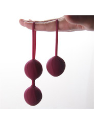 Kelly Bolas Kegel Silicona Púpura