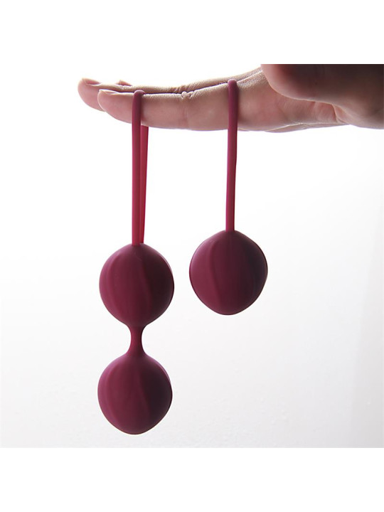 Kelly Bolas Kegel Silicona Púpura